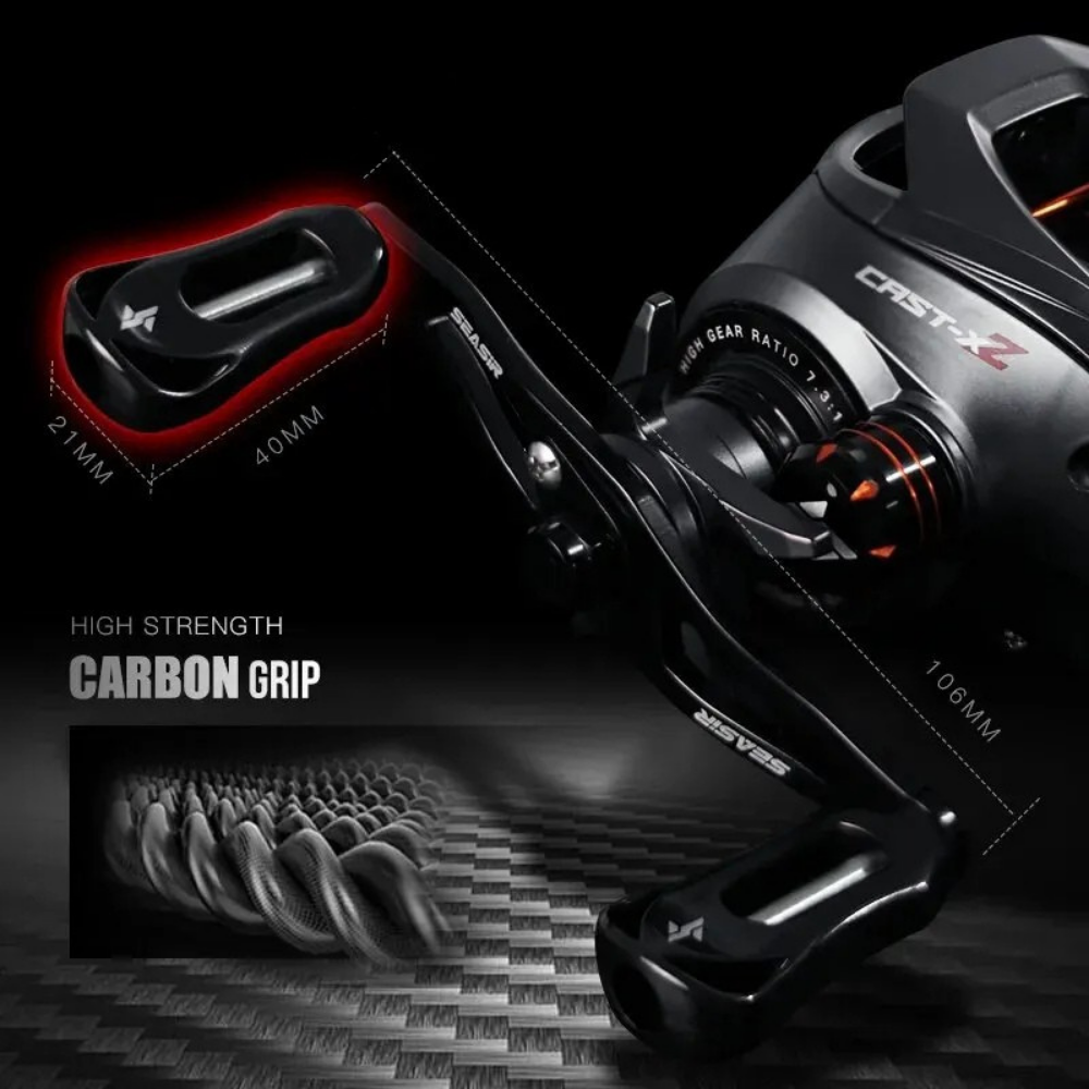 7.3:1 Baitcasting Fishing Reel