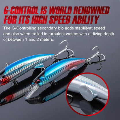 Heavy Sinking Minnow Fishing Lure