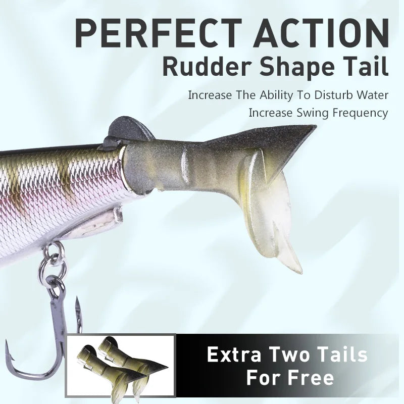 Jointed Floating Minnow Fishing Lure