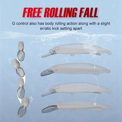 Heavy Sinking Minnow Fishing Lure
