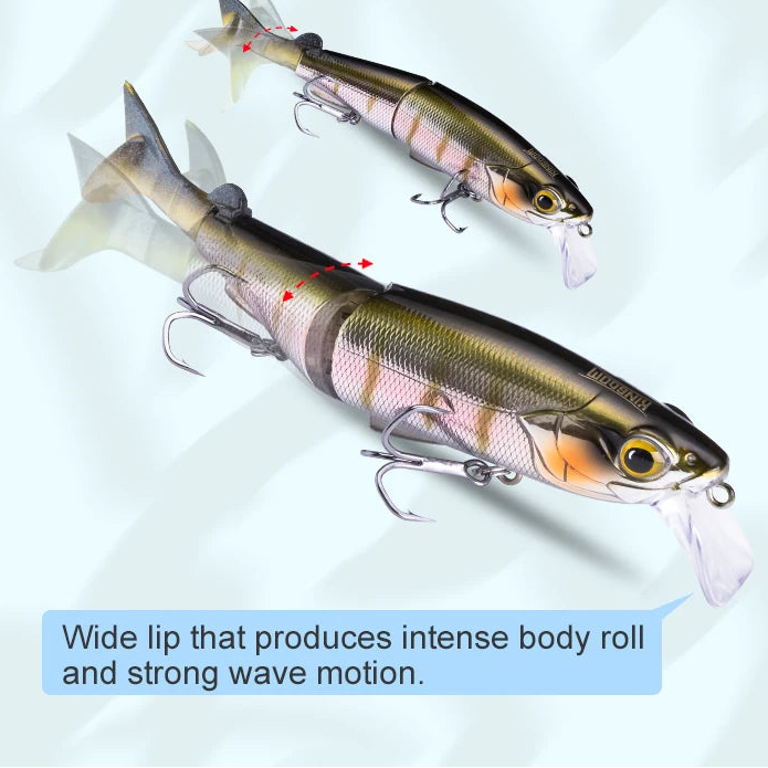 Jointed Floating Minnow Fishing Lure