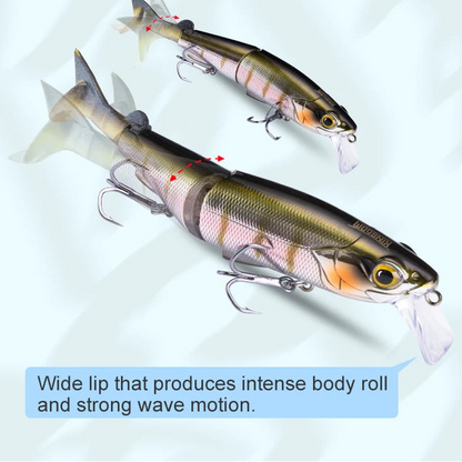 Jointed Floating Minnow Fishing Lure