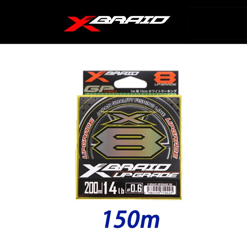 X8 High-Strength Braided PE Fishing Line – 150M / 200M