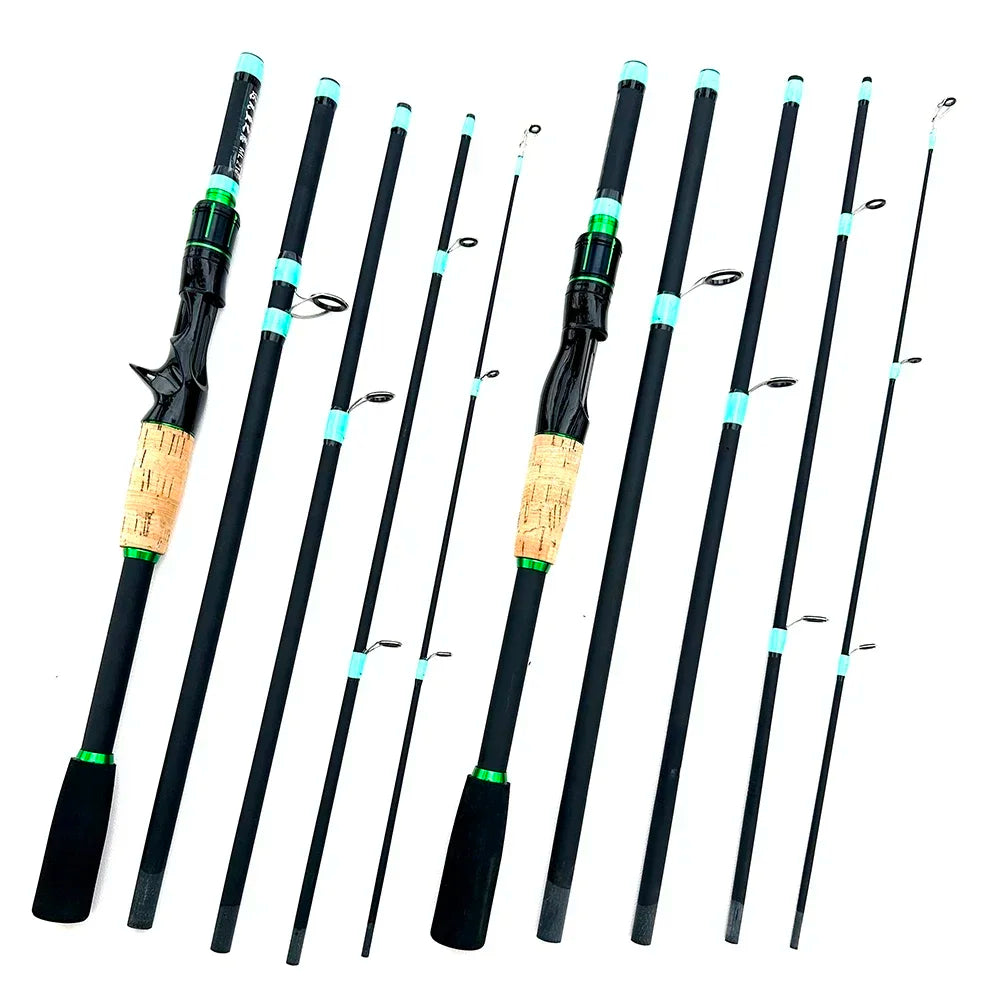 JDMANGLERS Carbon Travel Spinning & Casting Rod – 1.8M / 2.1M