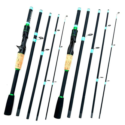 JDMANGLERS Carbon Travel Spinning & Casting Rod – 1.8M / 2.1M