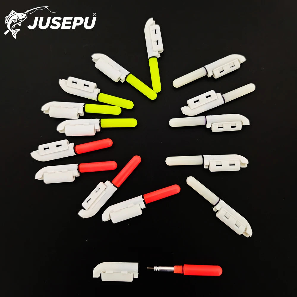 LED Fishing Rod Tip Bite Alarm Lights – 5 Pack