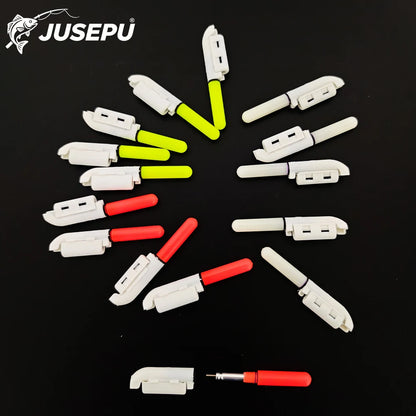LED Fishing Rod Tip Bite Alarm Lights – 5 Pack