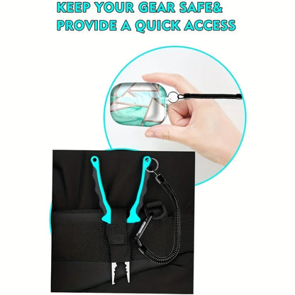 Retractable Coil Keychain Safety Strap