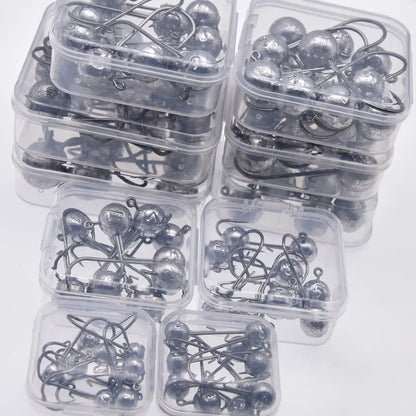 High Carbon Steel Jig Head Fishing Hooks
