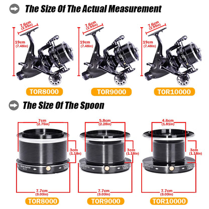 27kg Max Drag Spinning Fishing Reel