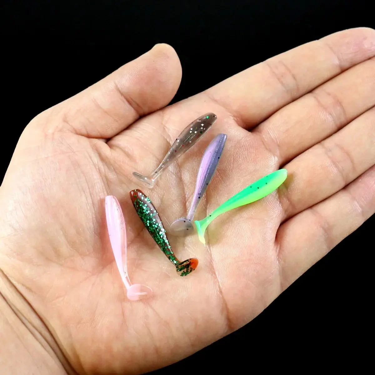 Micro Soft Plastic Fishing Lures – Trout & Freshwater Baits 50pcs