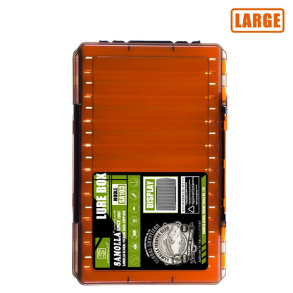 Double-Sided Fishing Tackle Organizer Box