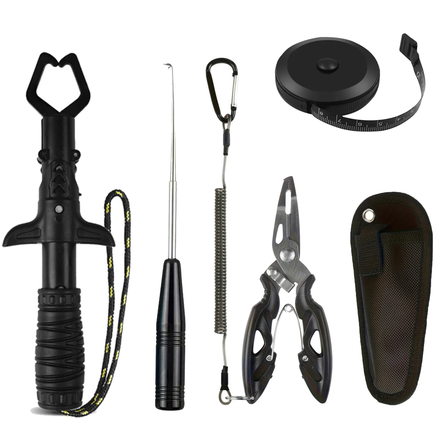 Fishing Pliers & Fish Lip Gripper Tool Set – Hook Remover