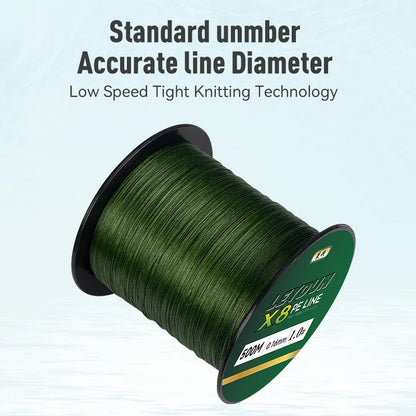 8-Strand Braided PE Fishing Line