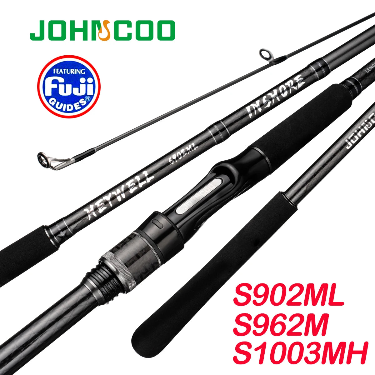 JDMANGLERS Long Cast Inshore Fishing Rod – 2.7M / 3.0M / 3.3M