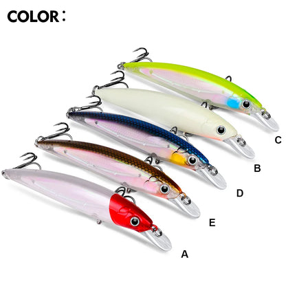 Floating Minnow Jerkbait Fishing Lure – 9cm / 11cm