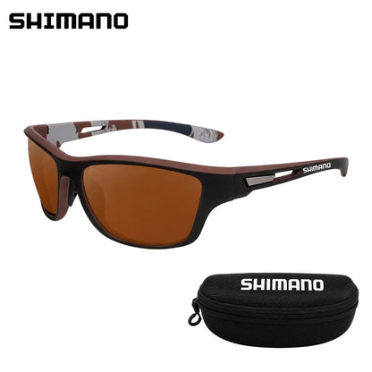 SHIMANO Polarized Fishing Sunglasses – UV400 Outdoor Fishing Eyewear