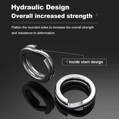 Stainless Steel Fishing Split Rings