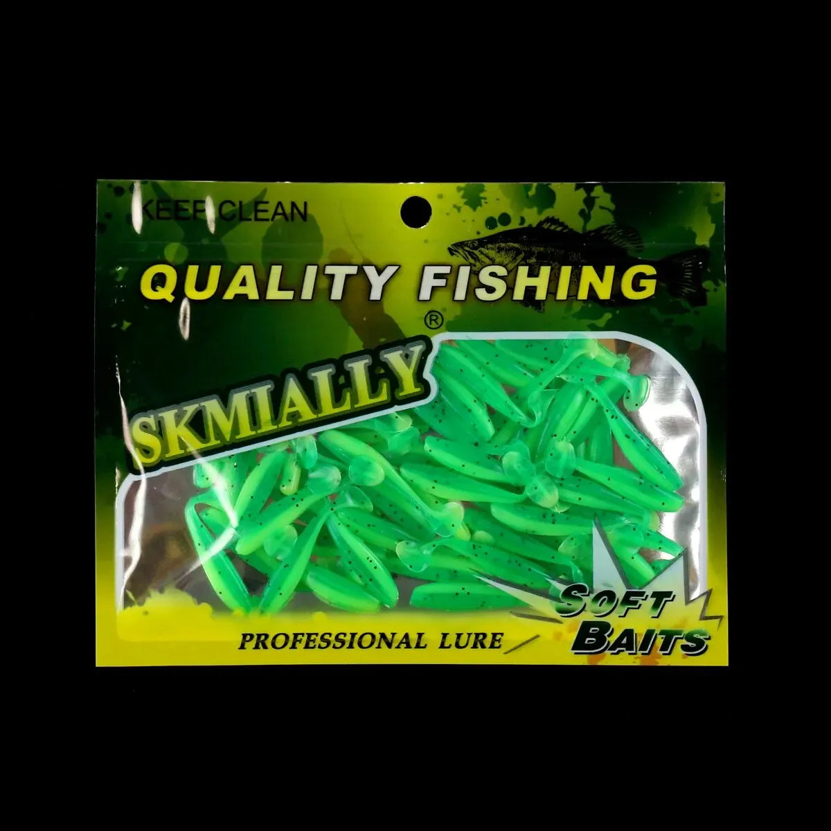 Micro Soft Plastic Fishing Lures – Trout & Freshwater Baits 50pcs