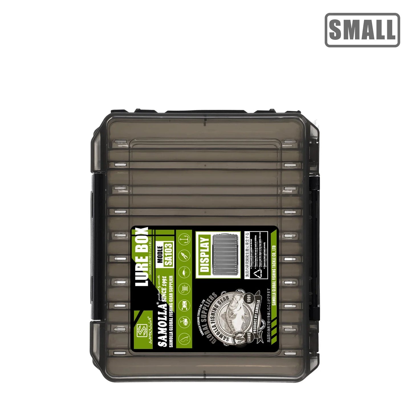 Double-Sided Fishing Tackle Organizer Box