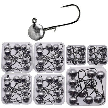 High Carbon Steel Jig Head Fishing Hooks