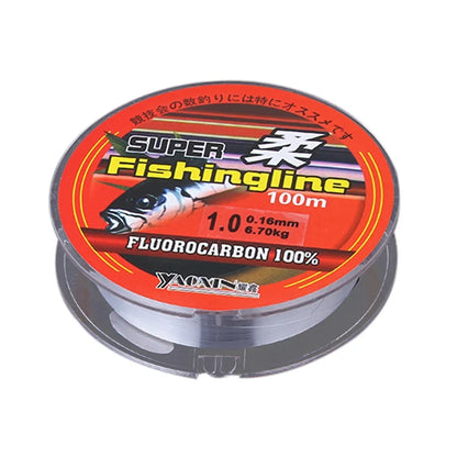 High-Strength Nylon Monofilament Fishing Line – 100M to 500M