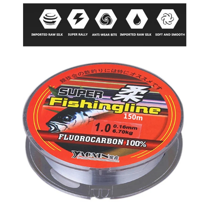 High-Strength Nylon Monofilament Fishing Line – 100M to 500M