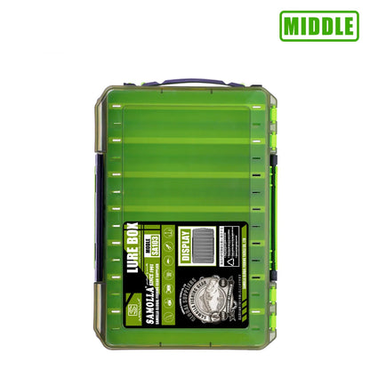 Double-Sided Fishing Tackle Organizer Box