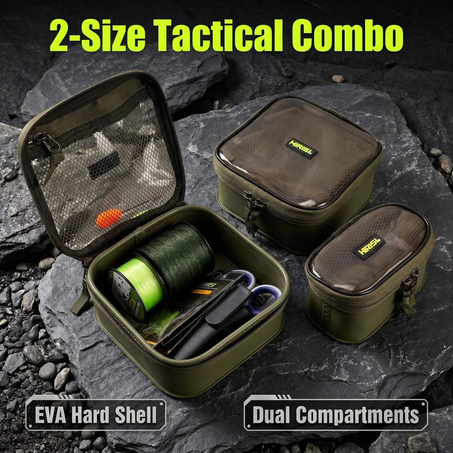 Waterproof EVA Fishing Tackle Storage Bag