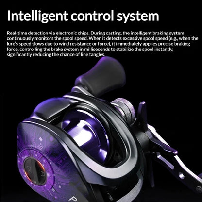 Takuma P1dc DC Casting Reel Self-Charging Smart Brake 6+1 Bearings 5kg Max Drag All-Purpose Long Cast Lure Fishing Reel