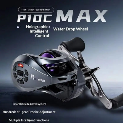 Takuma P1DC MAX Smart DC Baitcasting Reel – Anti-Backlash Casting Reel