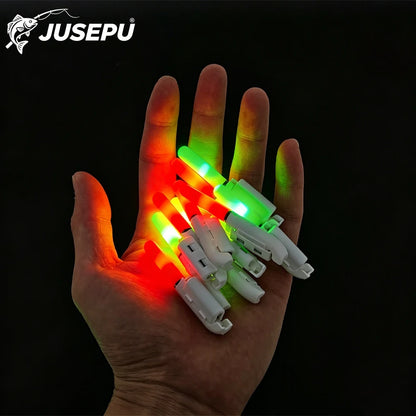 LED Fishing Rod Tip Bite Alarm Lights – 5 Pack