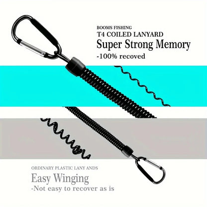Retractable Coil Keychain Safety Strap