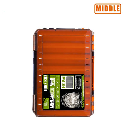 Double-Sided Fishing Tackle Organizer Box
