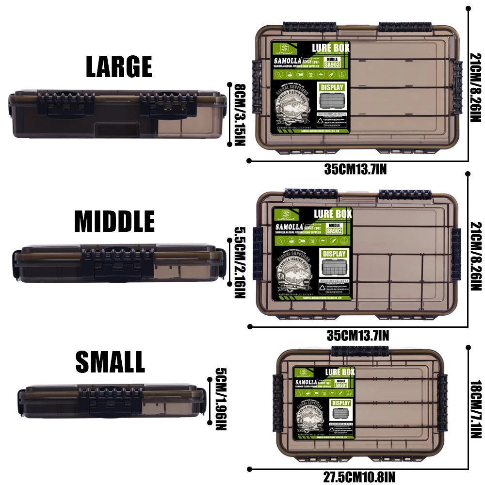 Large Waterproof Fishing Tackle Box