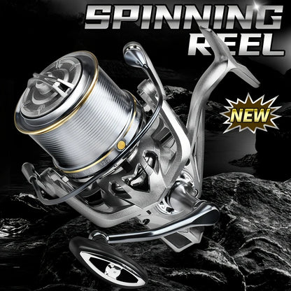 Heavy-Duty Stainless Steel Spinning Reel