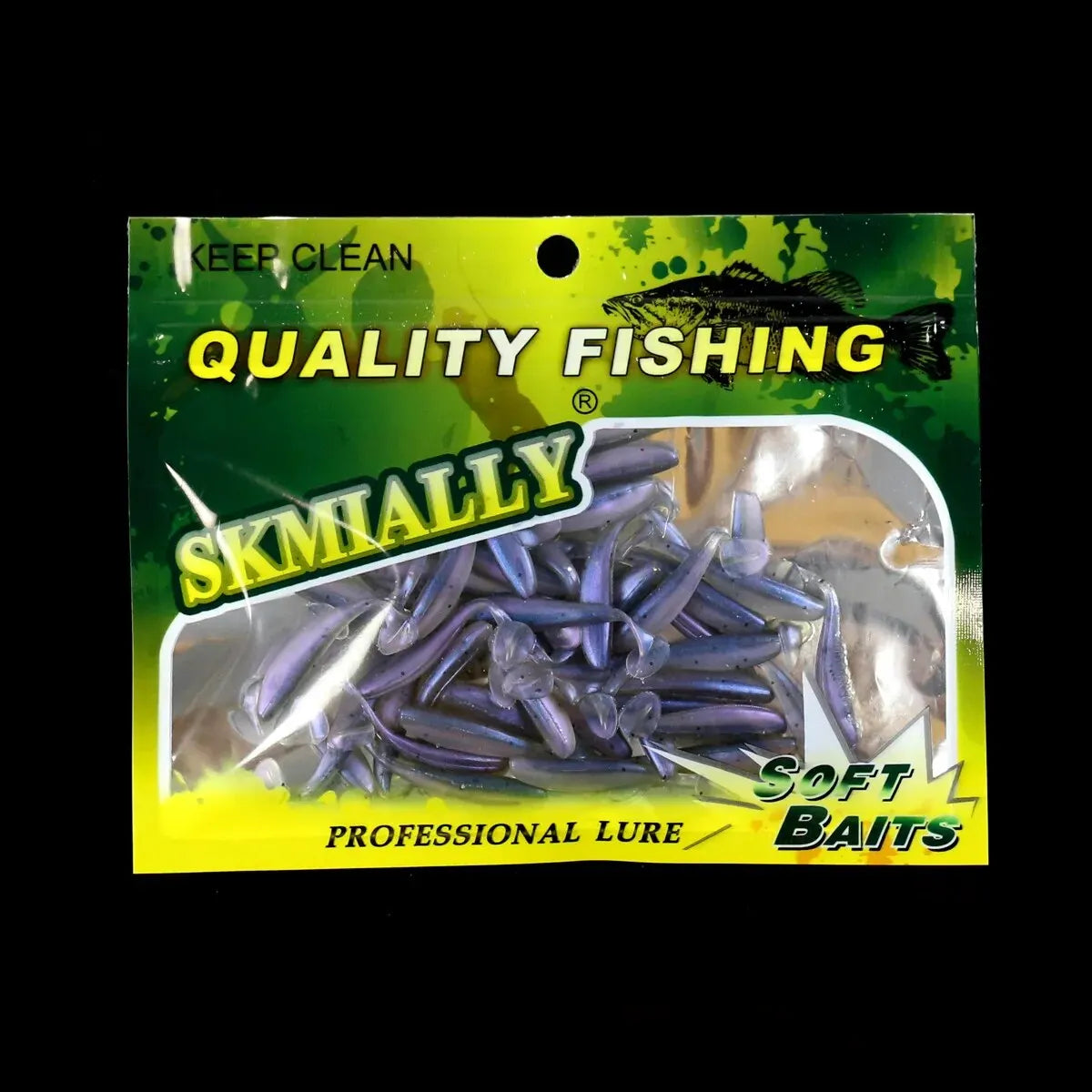 Micro Soft Plastic Fishing Lures – Trout & Freshwater Baits 50pcs