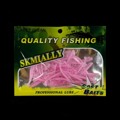 Micro Soft Plastic Fishing Lures – Trout & Freshwater Baits 50pcs