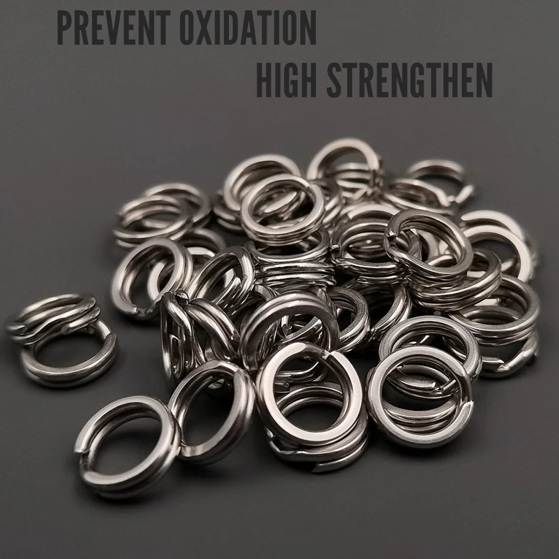 Stainless Steel Fishing Split Rings