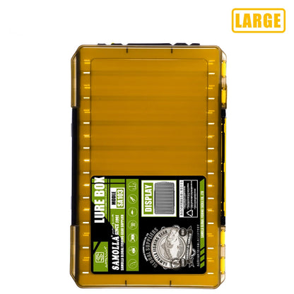 Double-Sided Fishing Tackle Organizer Box