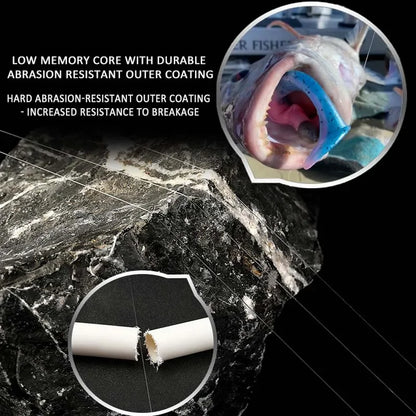 Daiwa J-Fluoro Fluorocarbon Fishing Leader Line – 4lb–80lb
